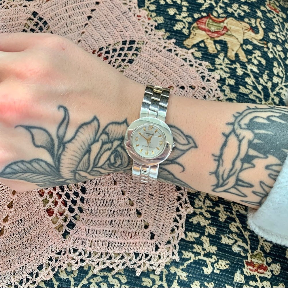 925 Solid Sterling Silver Ecclissi Watch & More! - image 4